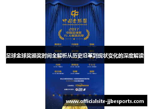 足球金球奖颁奖时间全解析从历史沿革到现状变化的深度解读 足球金球奖颁奖时间全解析从历史沿革到现状变化的深度解读